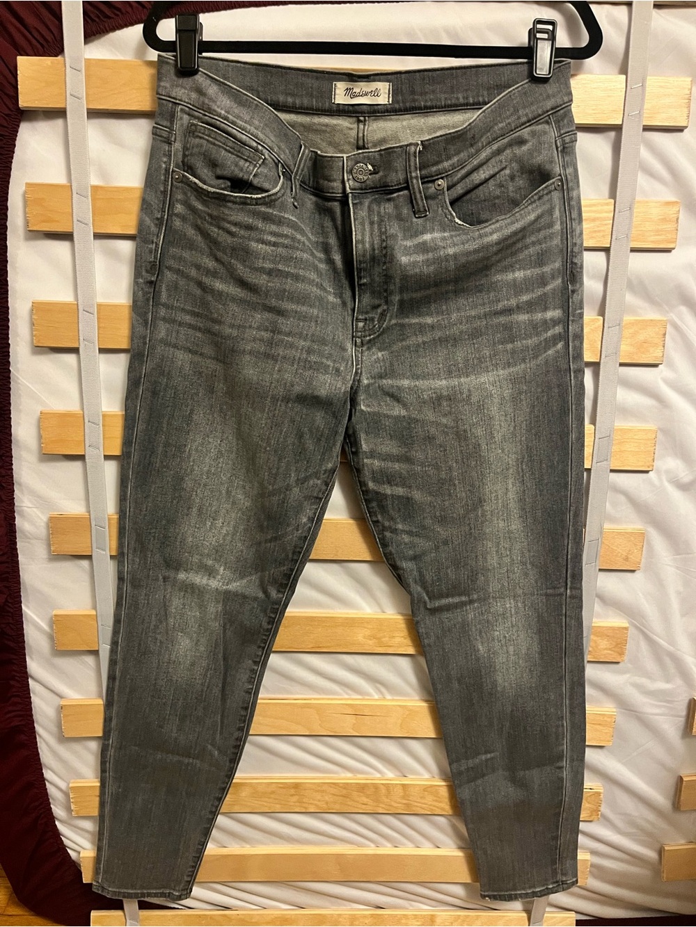 Madewell Gray Skinny Jeans size 32